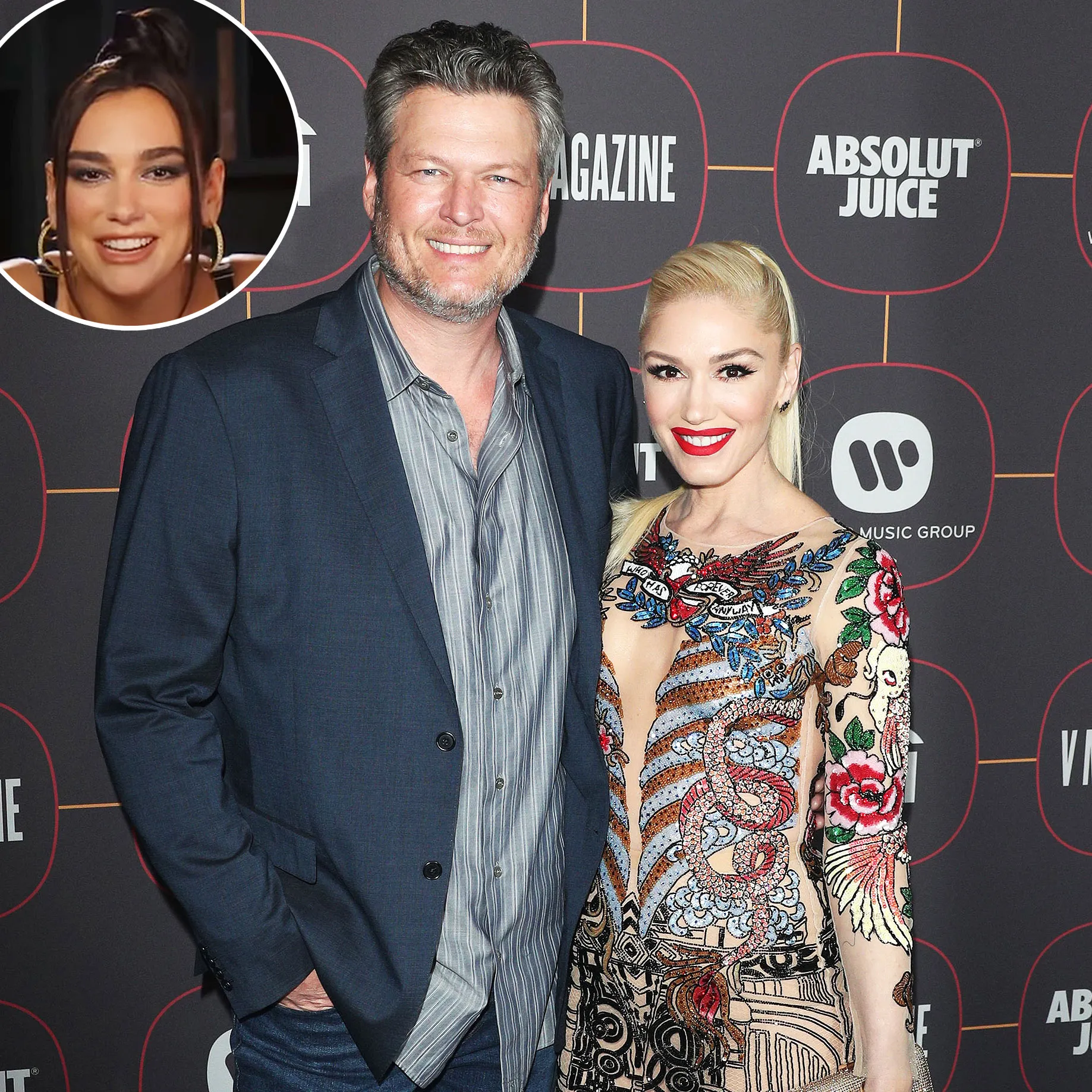 Gwen Stefani Corrects Dua Lipa After She Mistakenly Calls Blake Shelton Her Husband