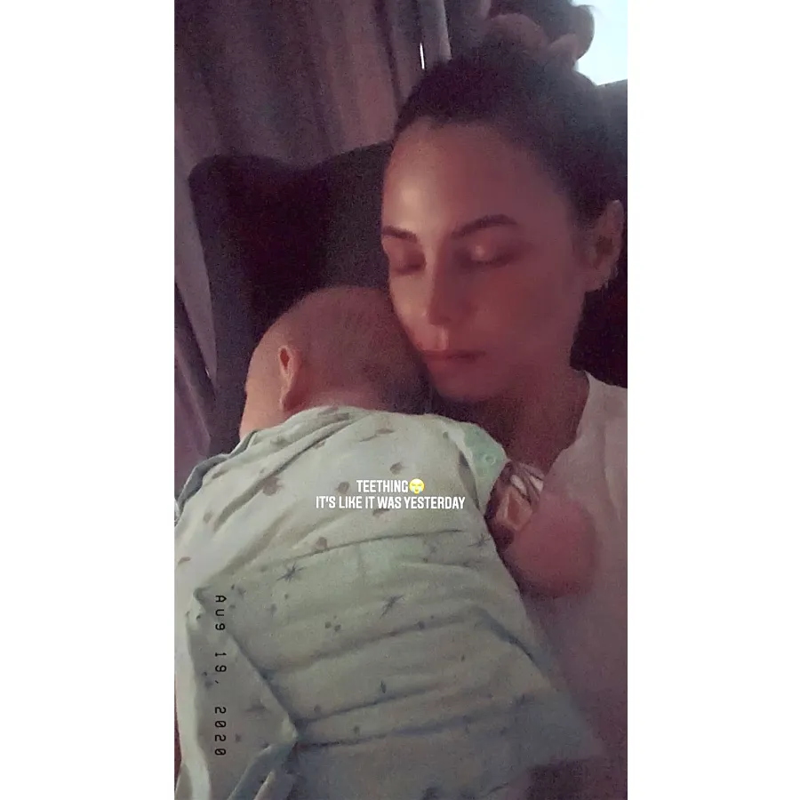 Hes Teething See Jenna Dewan Sweetest Moments With Son Callum