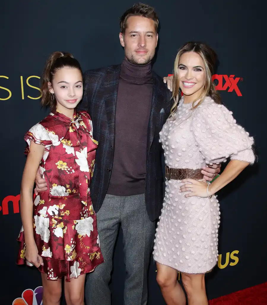 Isabella Hartley, Justin Hartley and Chrishell Stause