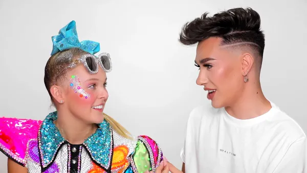 James Charles Gives Jojo Siwa a TikTok Makeover