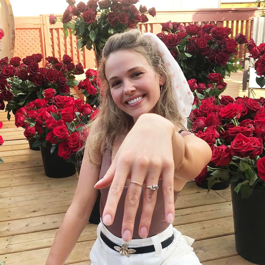 Jocelyn Hudon and Jake Manley Best Celebrity Proposal Stories Ever