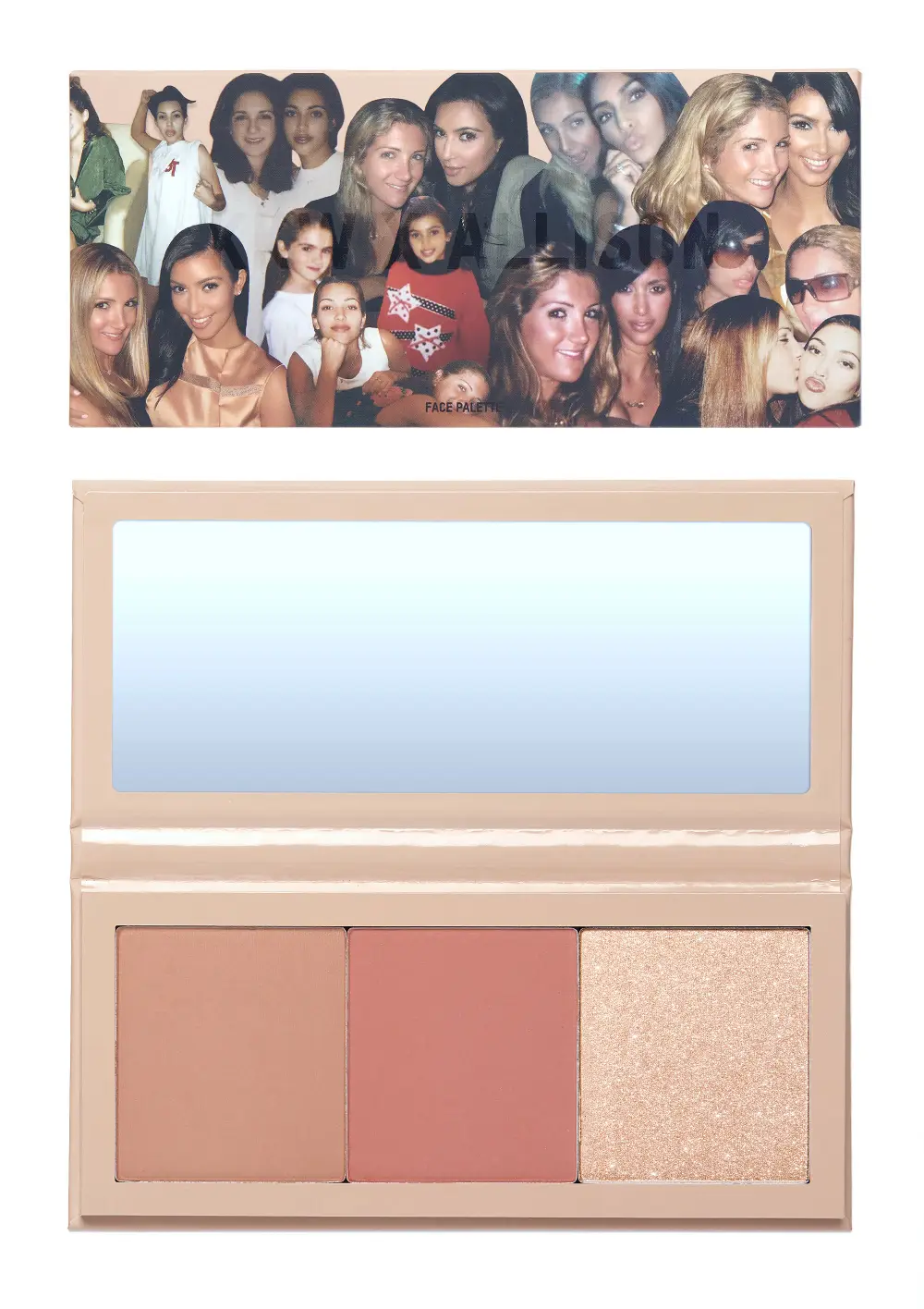 Kim Kardashian&rsquo;s New Makeup Collection Includes Pics From Her Childhood