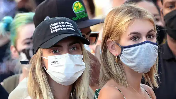 Kaia Gerber Cara Delevingne’s Matching ‘Soulmate’ Tattoos