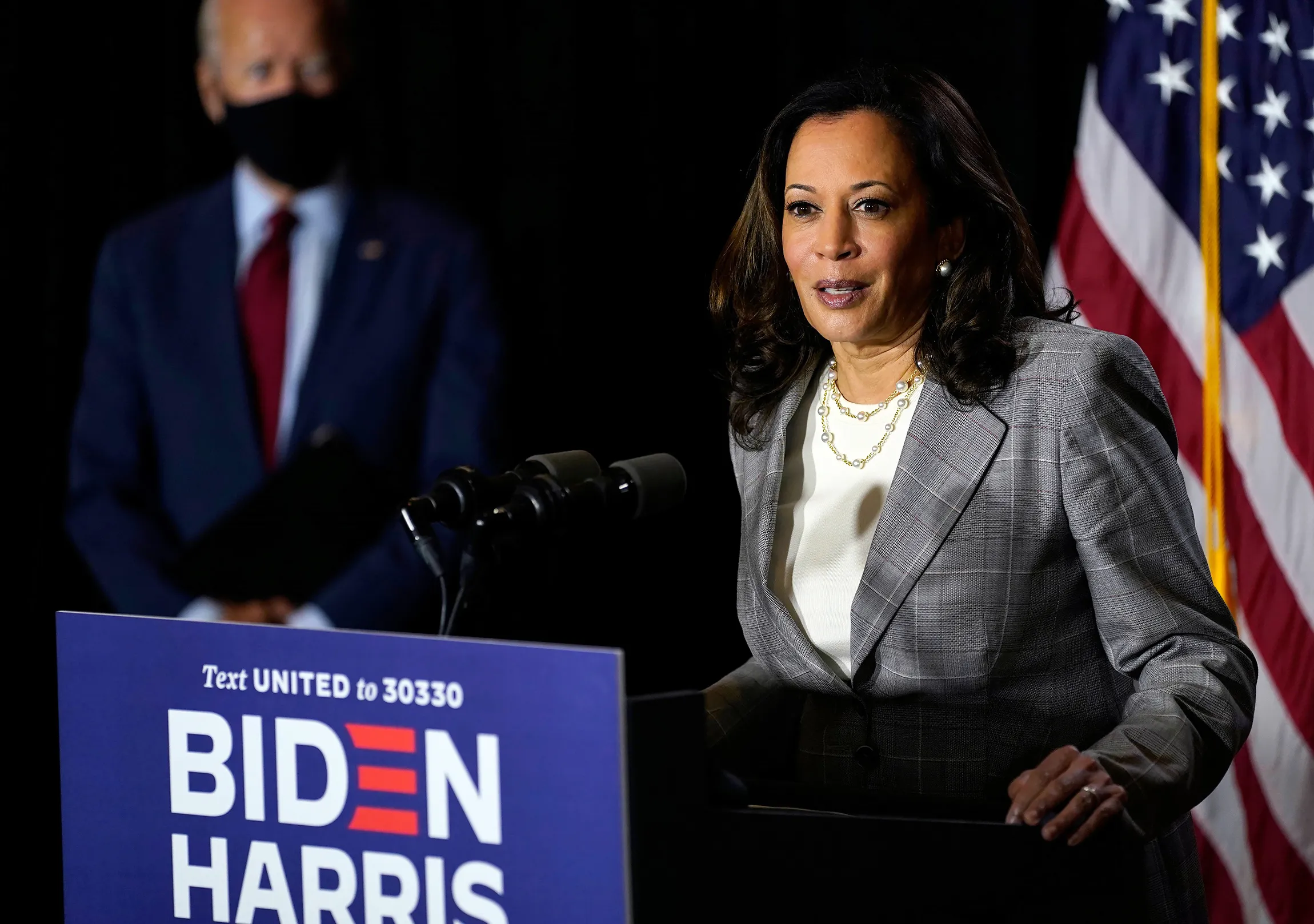 Kamala Harris' Pearl Necklace