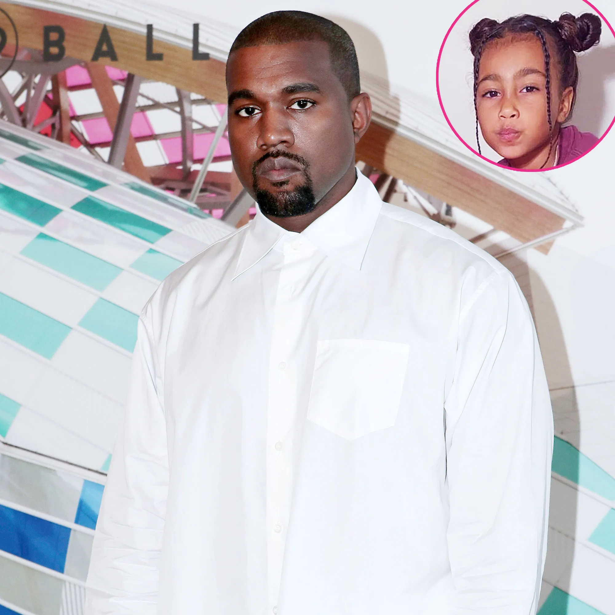 Kanye West Enjoys Daddy Daughter Time With 7 Year Old North
