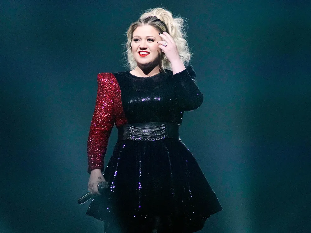 Kelly Clarkson Performing Kelly Clarkson Claps Back at Troll Who Claims Her Marriage Didnt Work Because She Wants to Be on TV