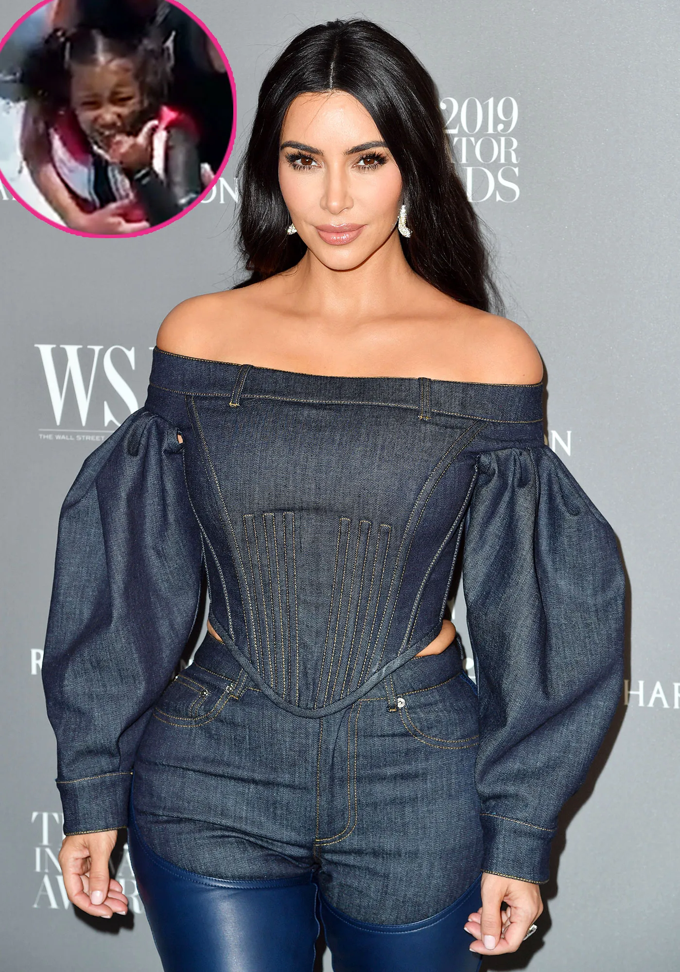 Kim Kardashian Daughter North Hilariously Screams Learning to Wake Surf