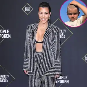 Kourtney Kardashian Shows Off Son Reign Braid After Shaving Head