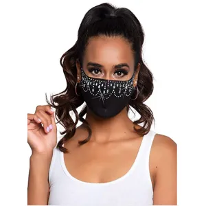 Leg Avenue Rhinestone Fashionable Face Mask