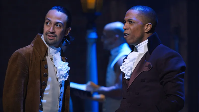 Leslie Odom Jr Hamilton Disney Lin-Manuel Miranda
