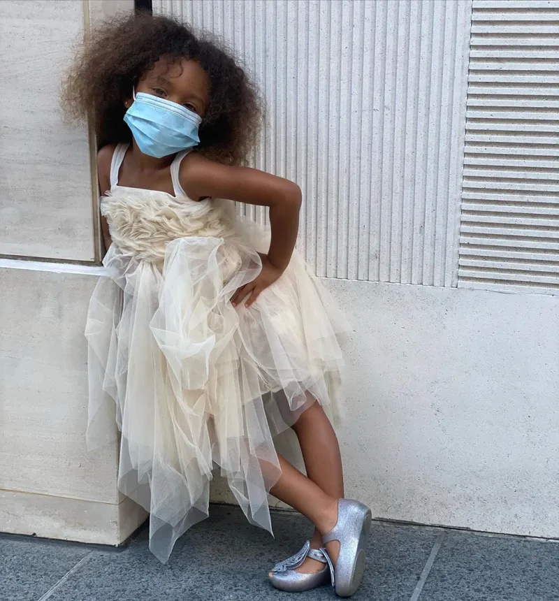 Ludacris daughter mask