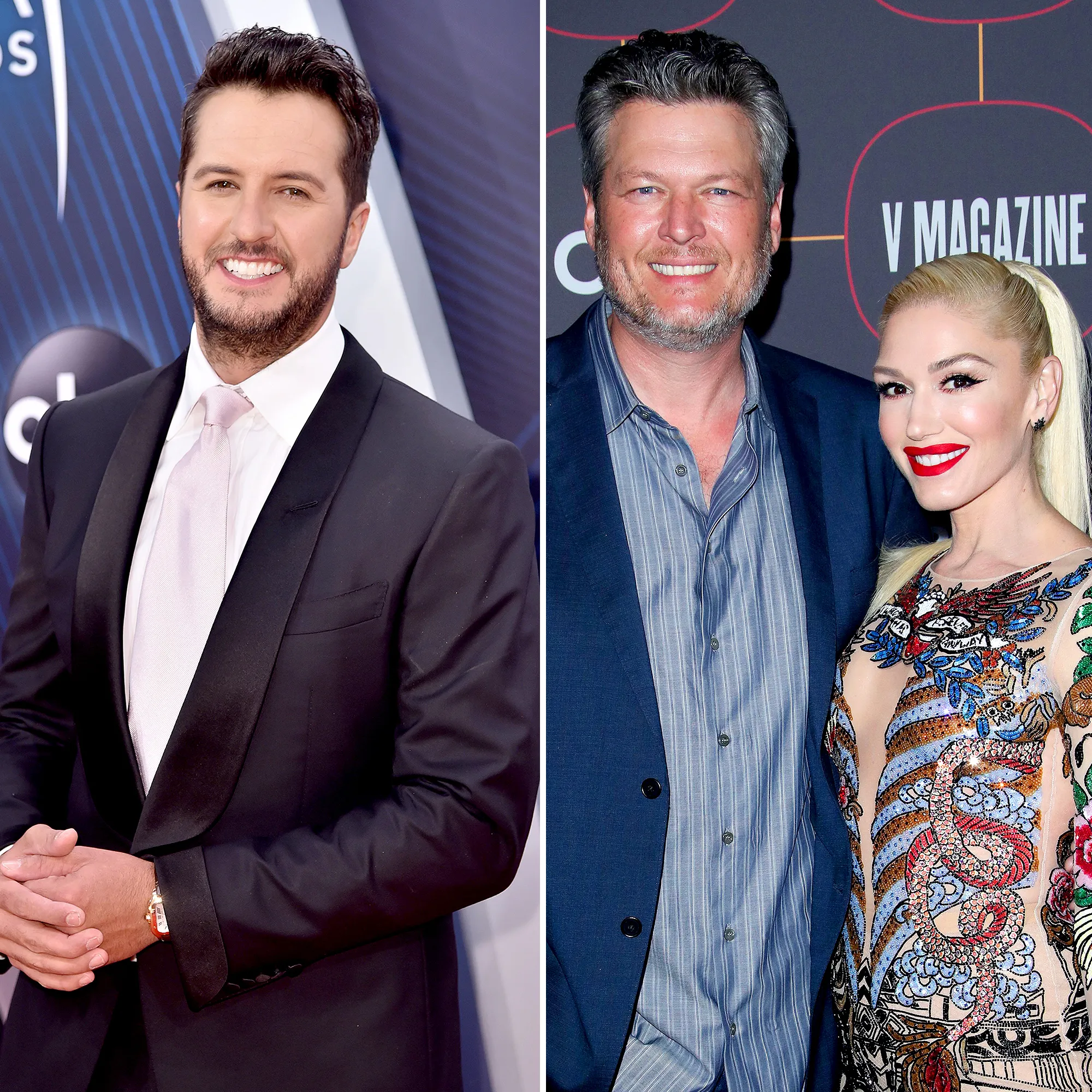 Luke Bryan Jokes People Only Like Blake Shelton Because of Gwen Stefani