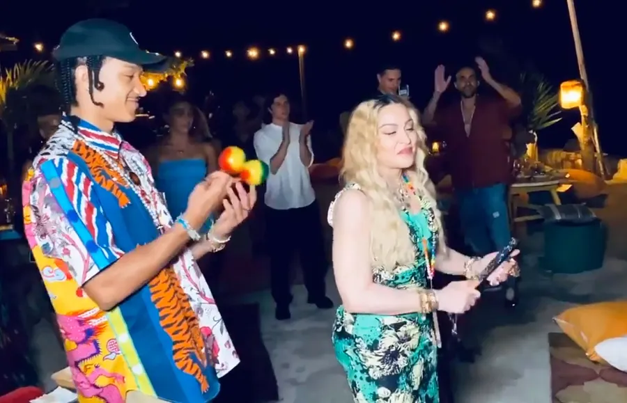 Madonna Has Extravagant 62nd Birthday Bash in Jamaica With Boyfriend Ahlamalik Williams and Her Kids