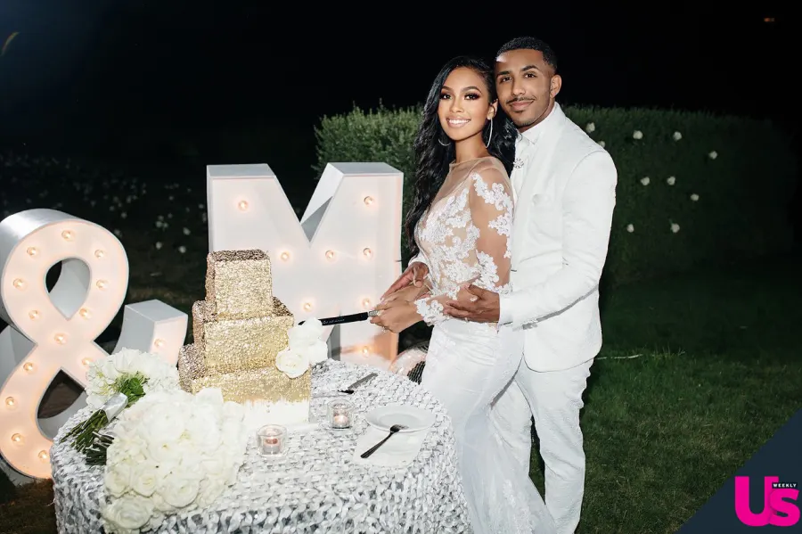 Marques Houston Miya Houston wedding