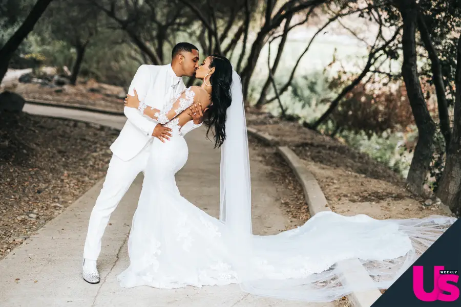 Marques Houston Miya Houston wedding