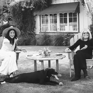 Meghan Markle’s Dogs Join Her During Gloria Steinem Chat 2