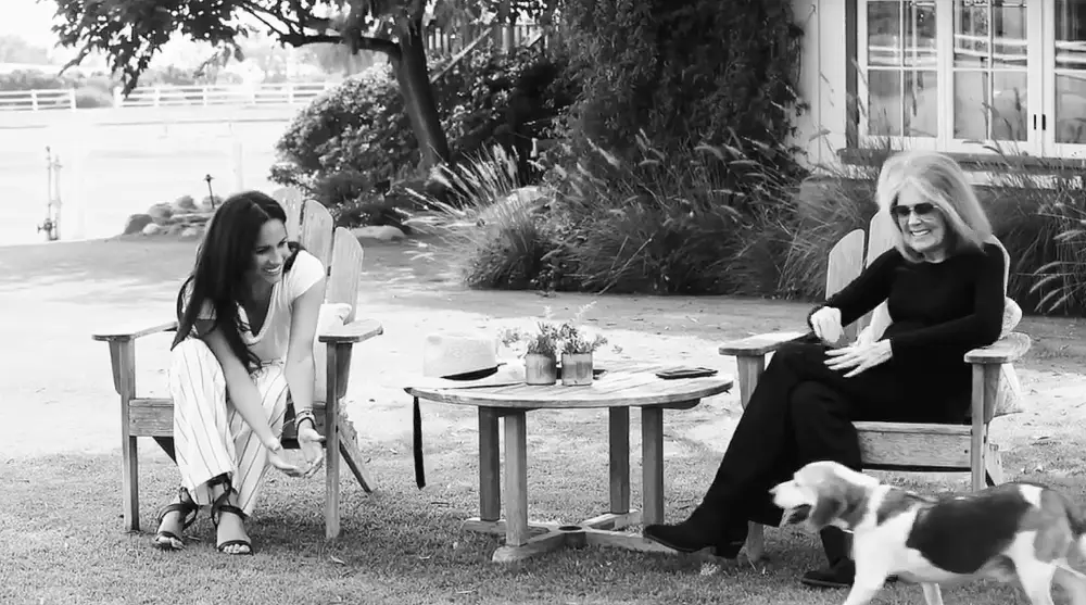 Meghan Markle&rsquo;s Dogs Join Her During Gloria Steinem Chat 2