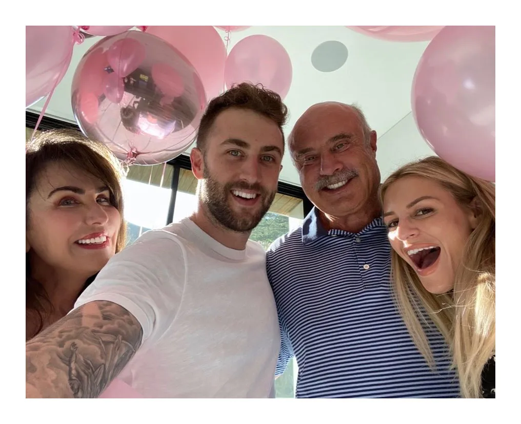 Morgan Stewart Jordan McGraw Phil McGraw Gender Reveal