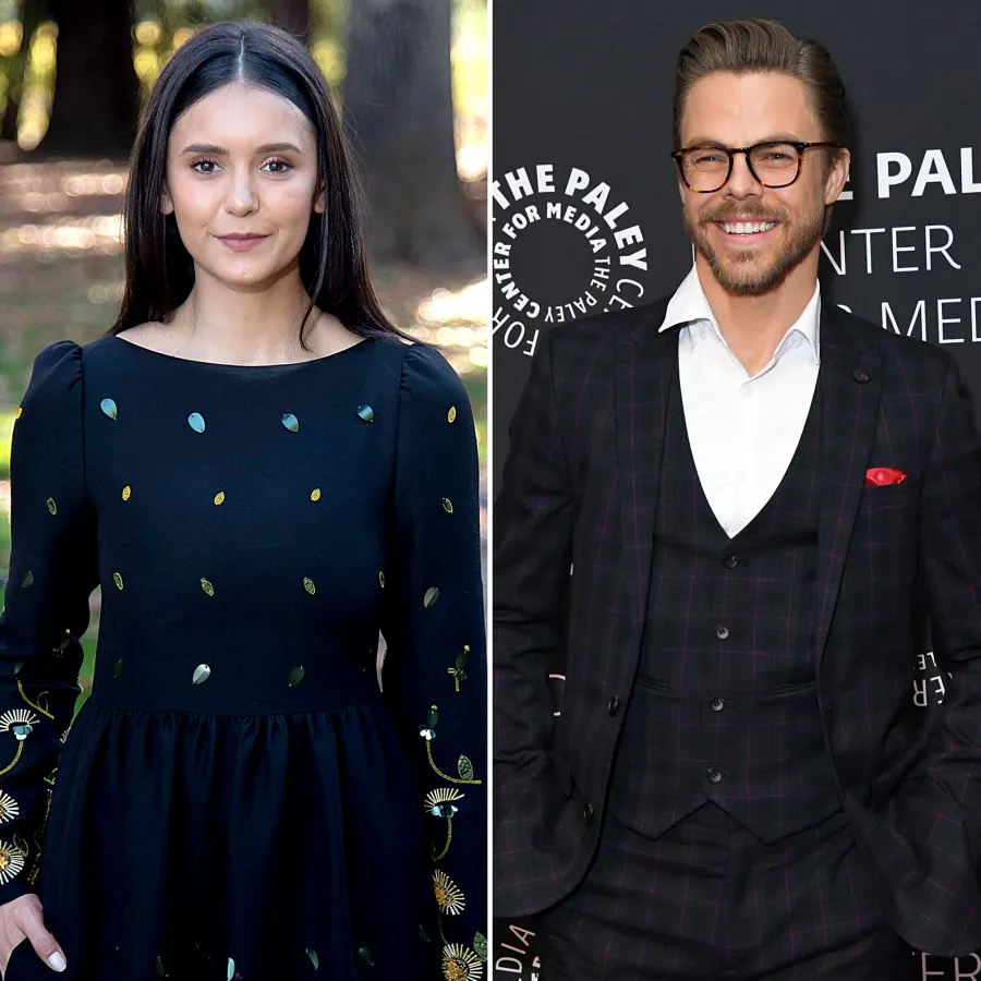 Nina Dobrev Dating History Derek Hough