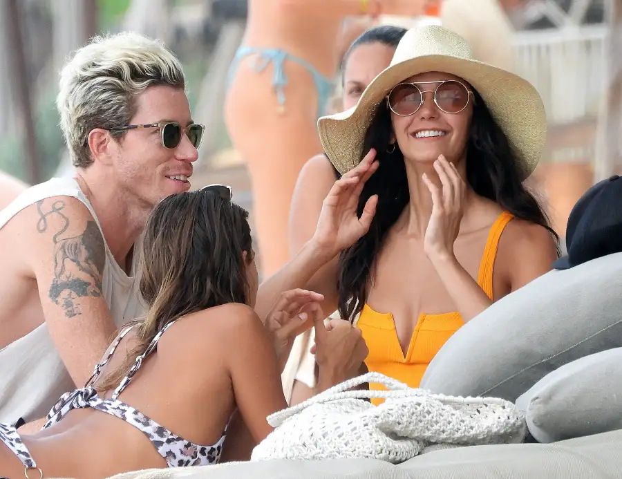 Nina Dobrev Shaun White Pack On PDA Vacation