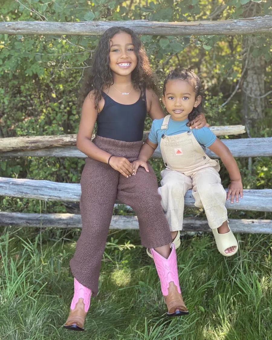 North and Chicago Kardashian