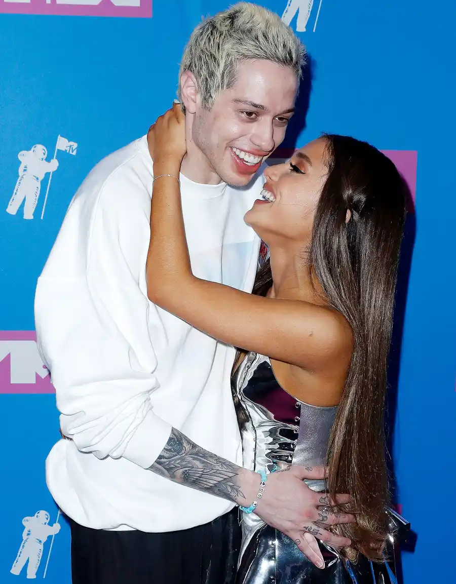 Pete Davidson and Ariana Grande VMAs