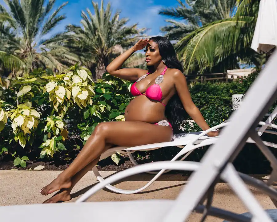Porsha Williams Credit Stanley Babb of Stanlo Photography Inside Pregnant Celeb Babymoons