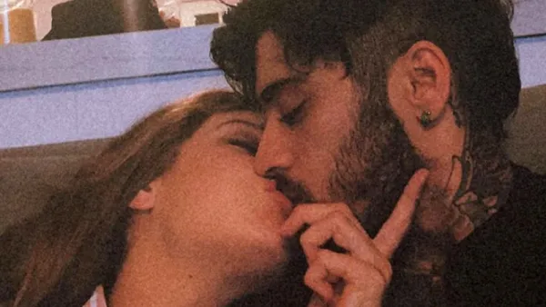 Pregnant Gigi Hadid Calls Zayn Malik Baby Daddy In Intimate Kissing Photo