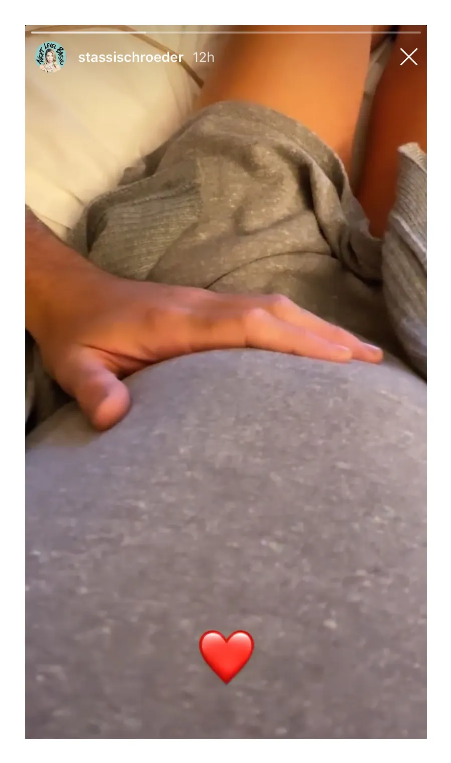 Pregnant Stassi Schroeder Cradles Baby Bump in Bikini During Lake Trip