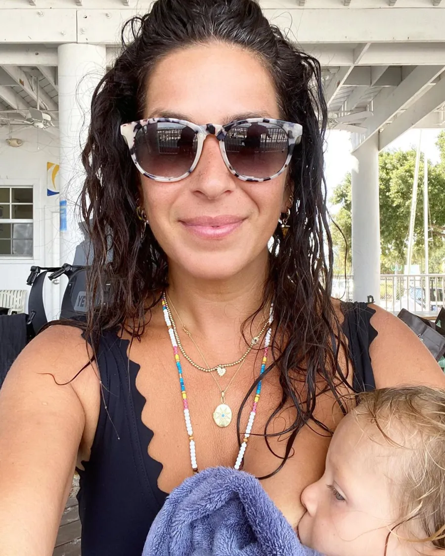 Rebecca Minkoff breastfeeding