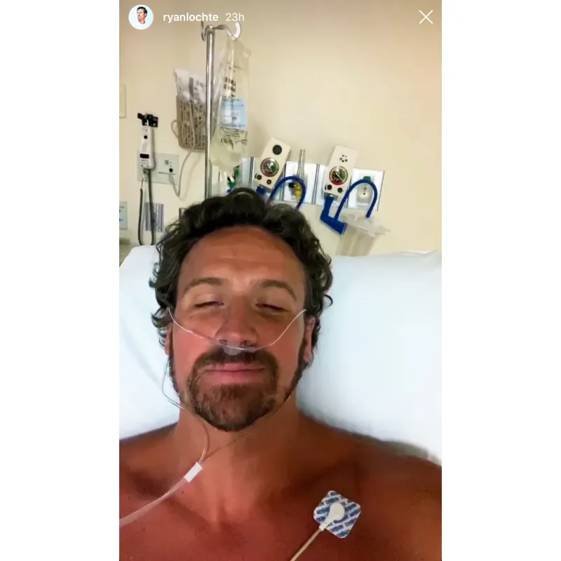 Ryan Lochte Celebrity Health Scares
