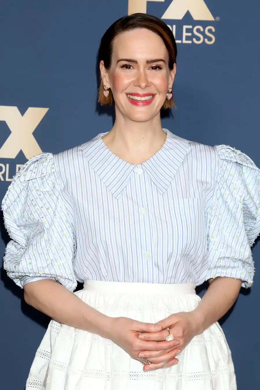 Sarah Paulson Celebrate Emma Roberts Pregnancy