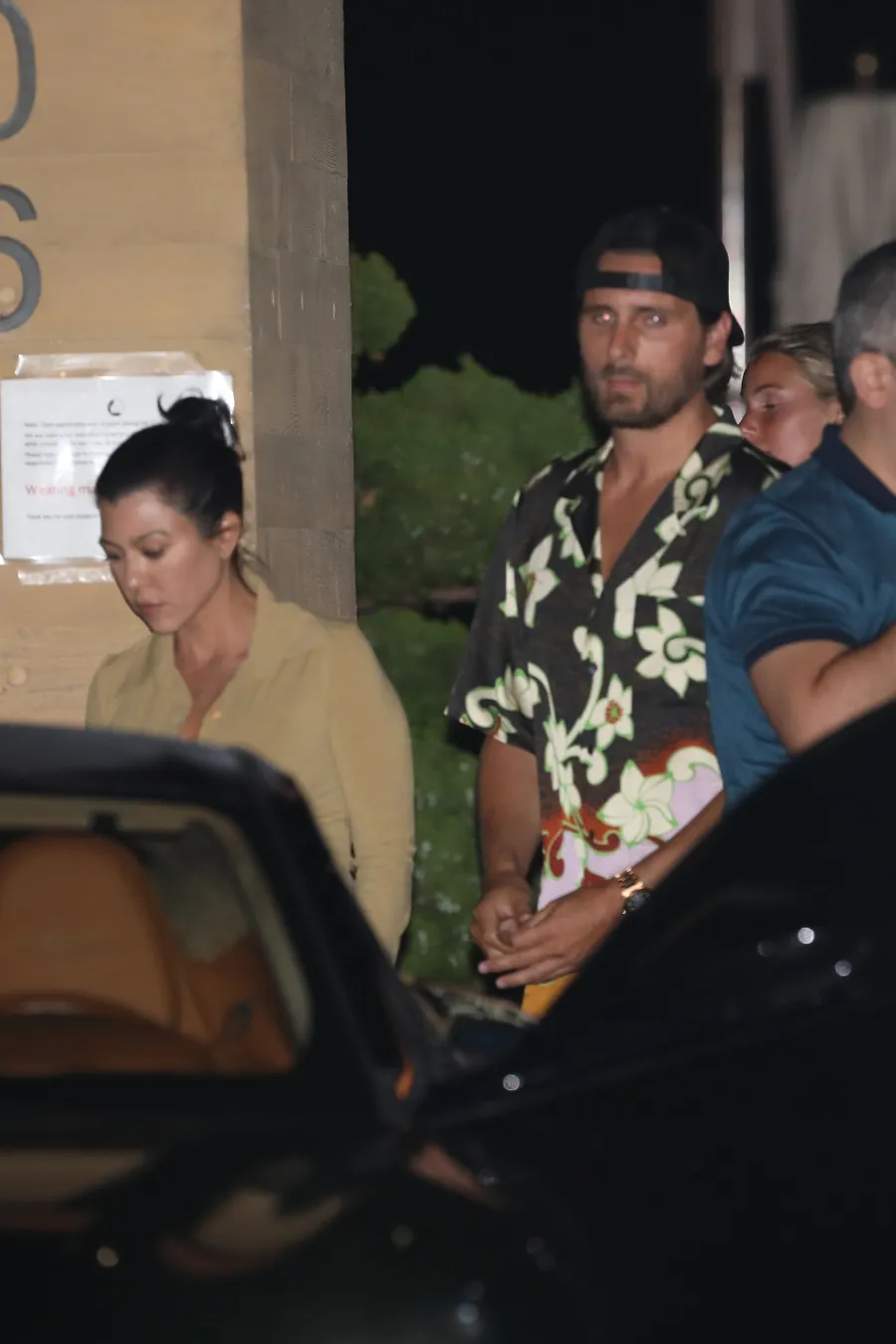 Scott Disick And Kourtney Step Out For Dinner At Same Restaurant As Sofia