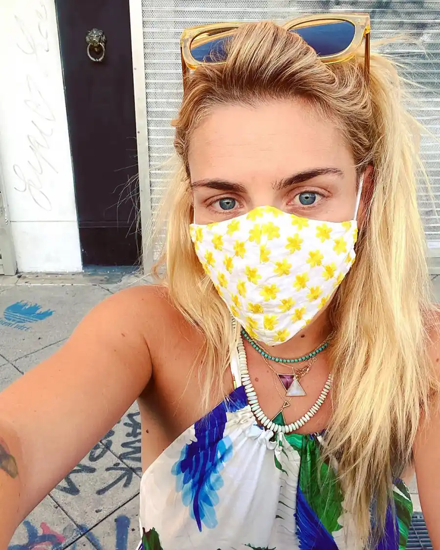 We Found Busy Philipps' Exact Designer Face Mask Online for $40