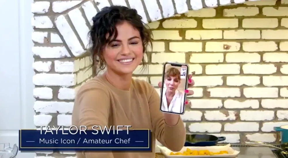 Taylor Swift Makes Surprise Appearance on BFF Selena Gomez&rsquo;s Cooking Show