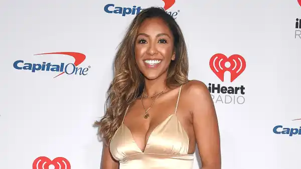 Tayshia Adams Spotted On Set Of Bachelorette