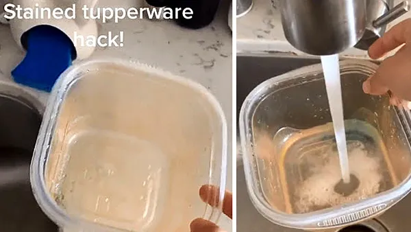 The Clean Tupperware Hack TikTok Food Hacks That Will Make Your Life So Much Easier