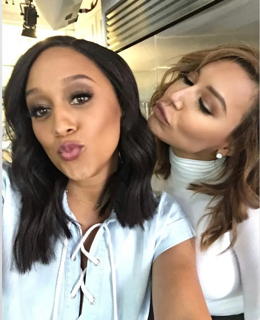 Tia Mowry Naya Rivera death reaction