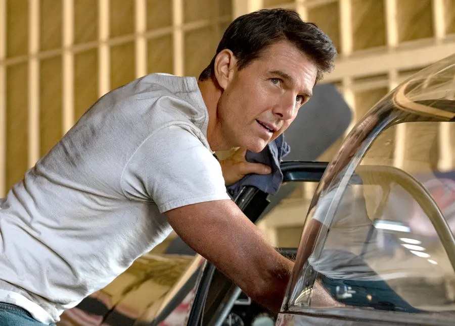 Tom Cruise in Top Gun Maverick