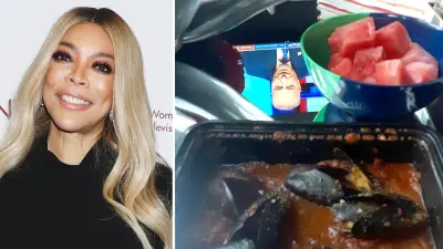 Wendy Williams watermelon and mussels
