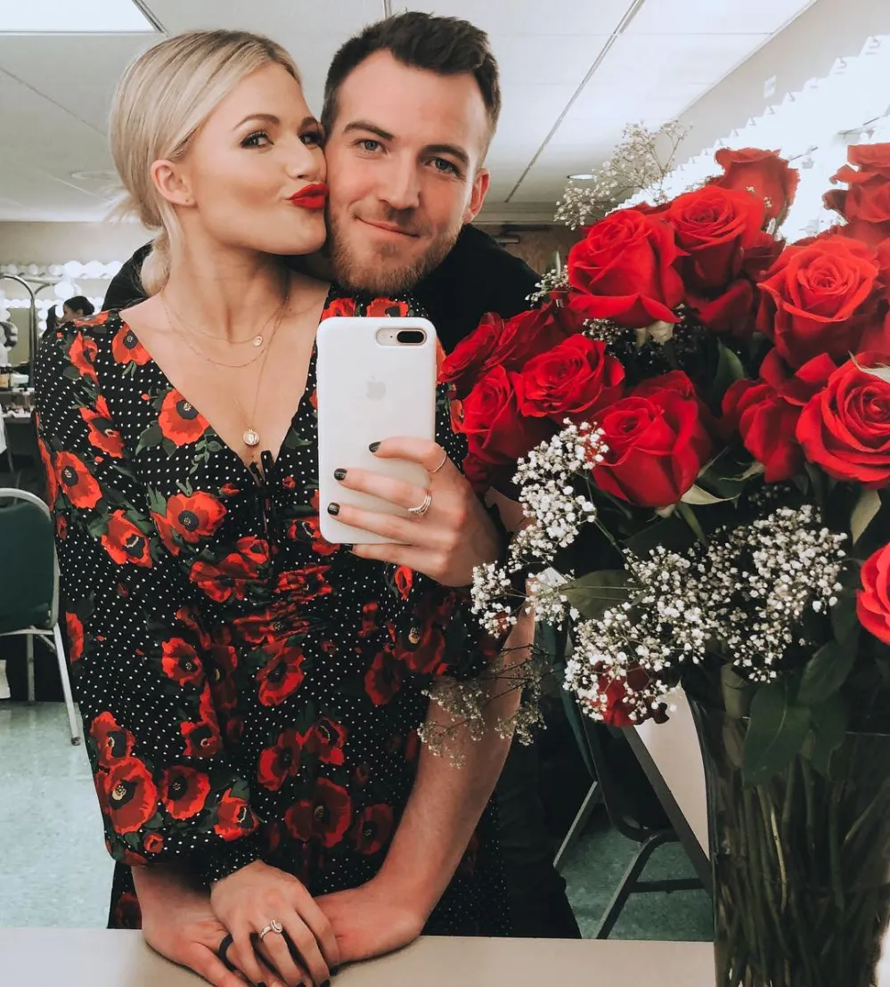Witney Carson and Carson McAllister Pregnant DWTS Gener Reveal