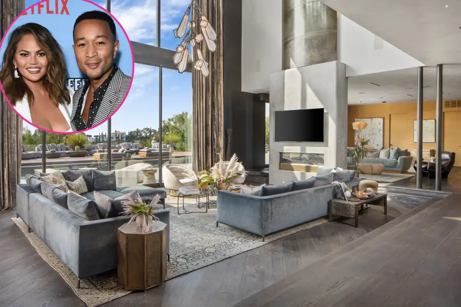 Celebrity Real Estate Chrissy Teigen and John Legend