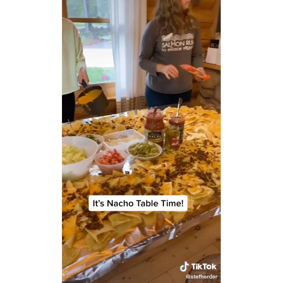 nacho table tiktok