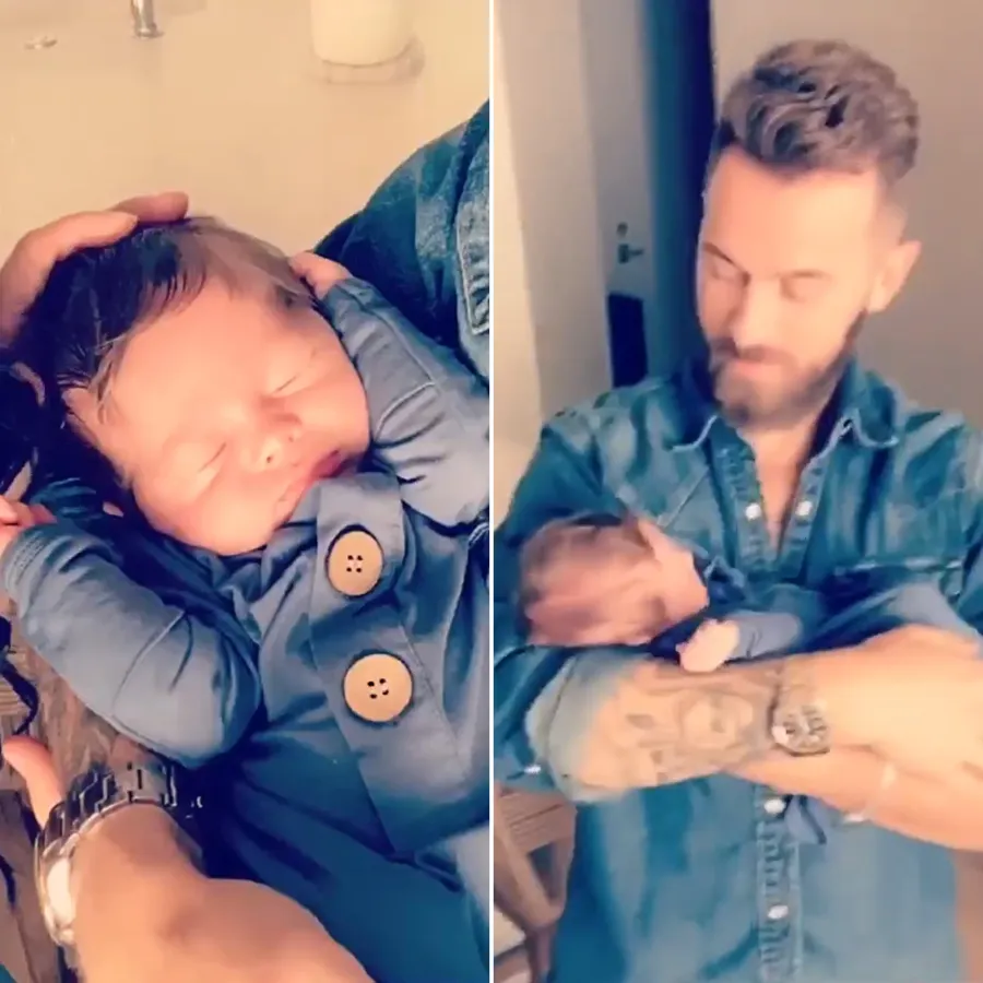 So Sleepy! See Nikki Bella and Artem Chigvintsev’s Son Matteo’s Baby Album