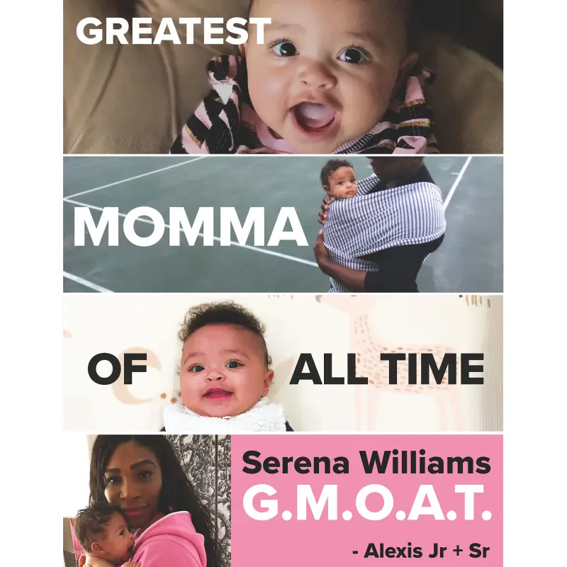 Alexis Ohanian Billboards Featuring Daughter Olympia Serena Williams Cutest Moments With Her and Alexis Ohanian Daughter Olympia