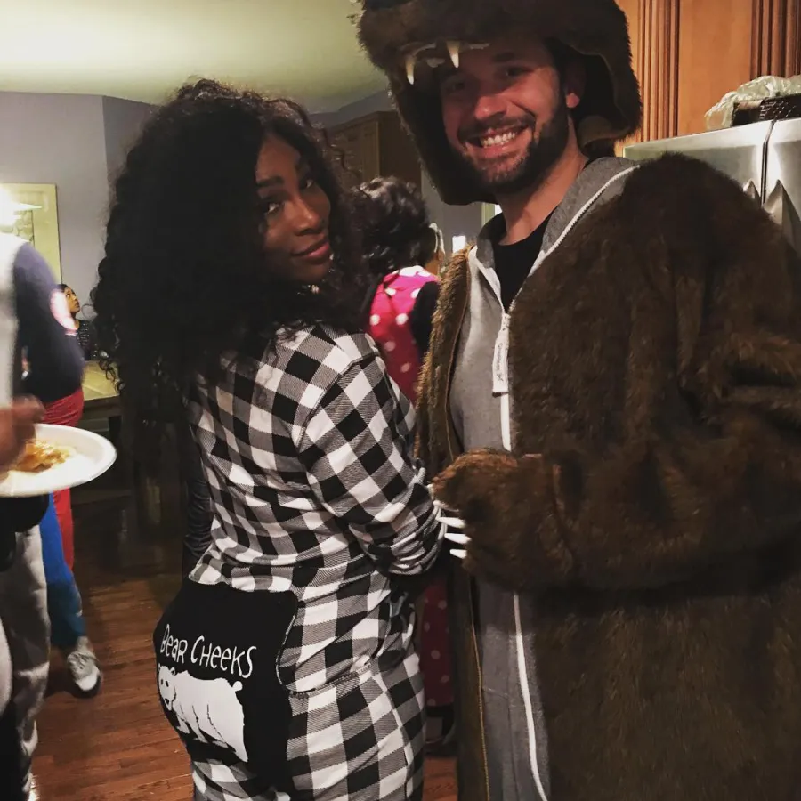 1 2015 Serena Williams and Alexis Ohanian
