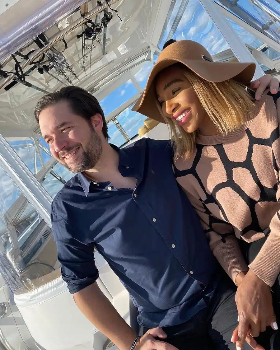 15 March 2020 Mama and Papa Serena Williams and Alexis Ohanian