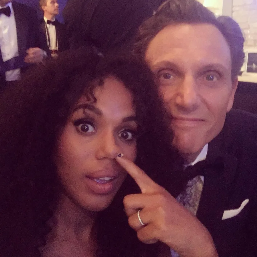 2016 kerry washington emmy award selfies