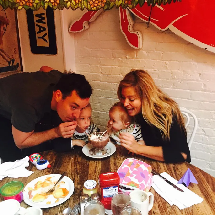 6 December 2015 Jimmy Fallon Best Moments With Nancy Juvonen and 2 Kids