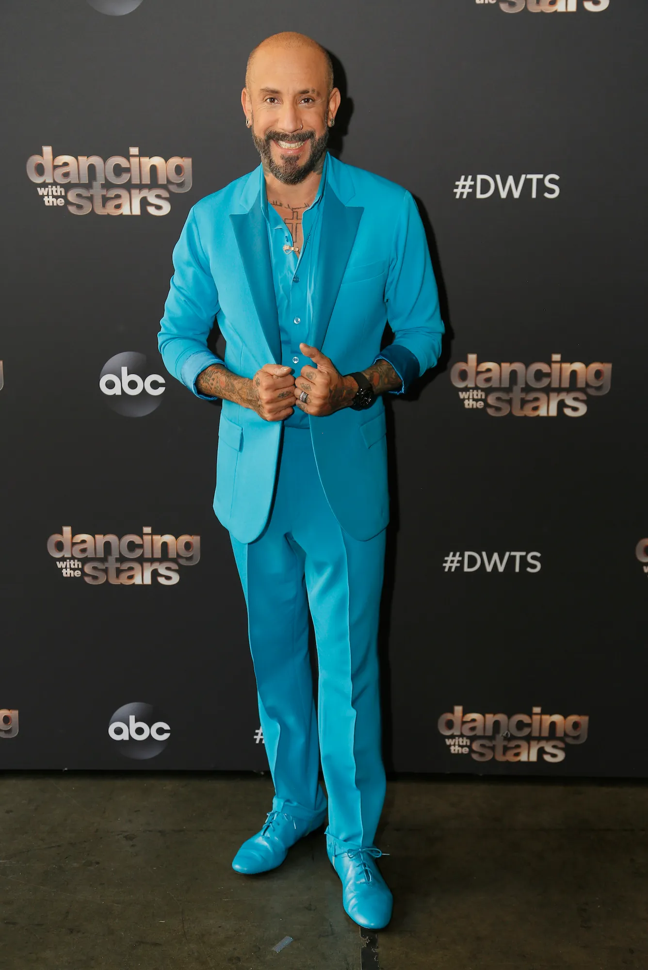AJ McLean Blogs DWTS Premiere